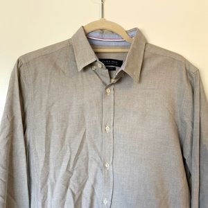 Zara tan dress shirt